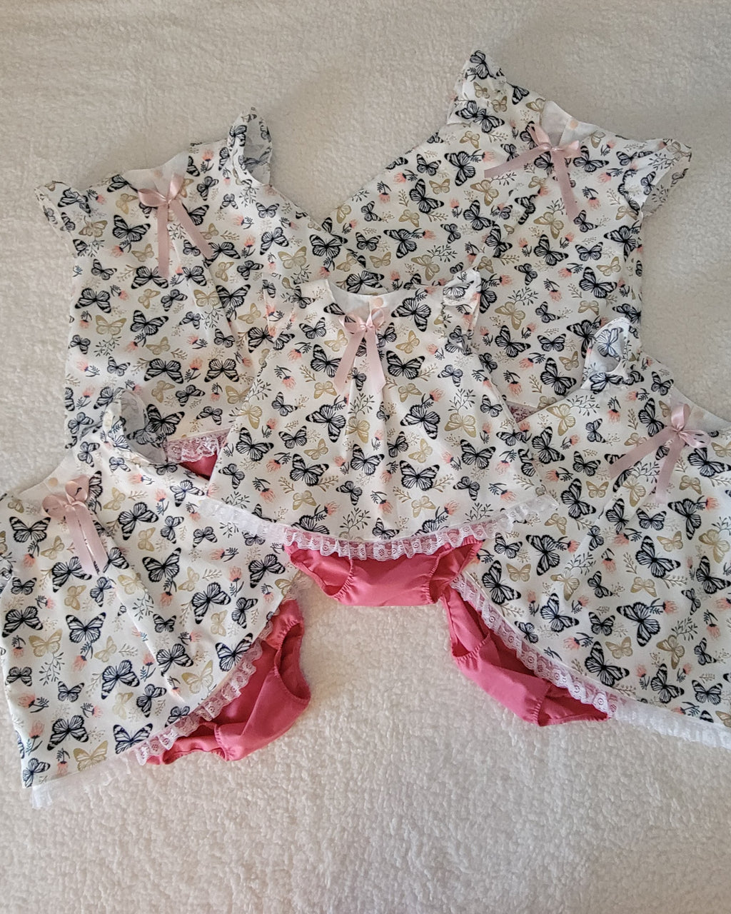Flying Butterflies Dress Set