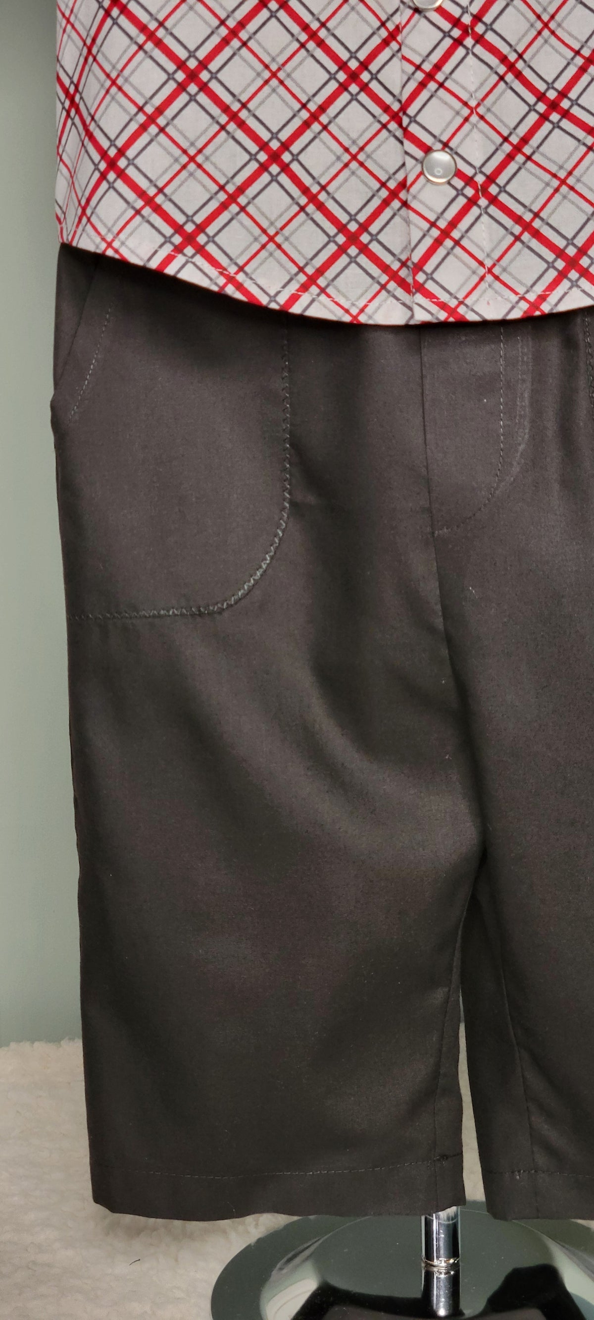 Luigi Style Shirt and Pants Set