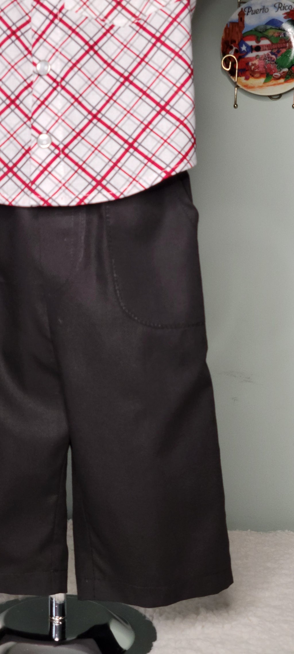 Luigi Style Shirt and Pants Set