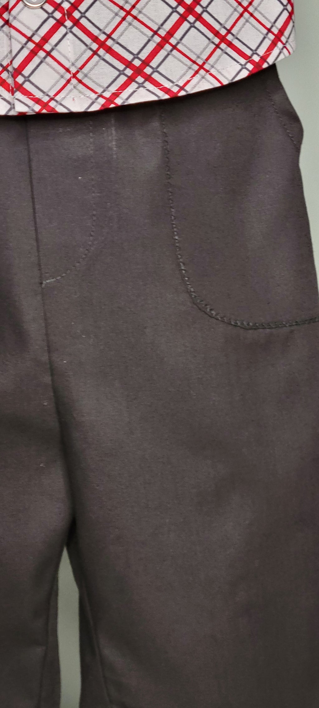 Luigi Style Shirt and Pants Set