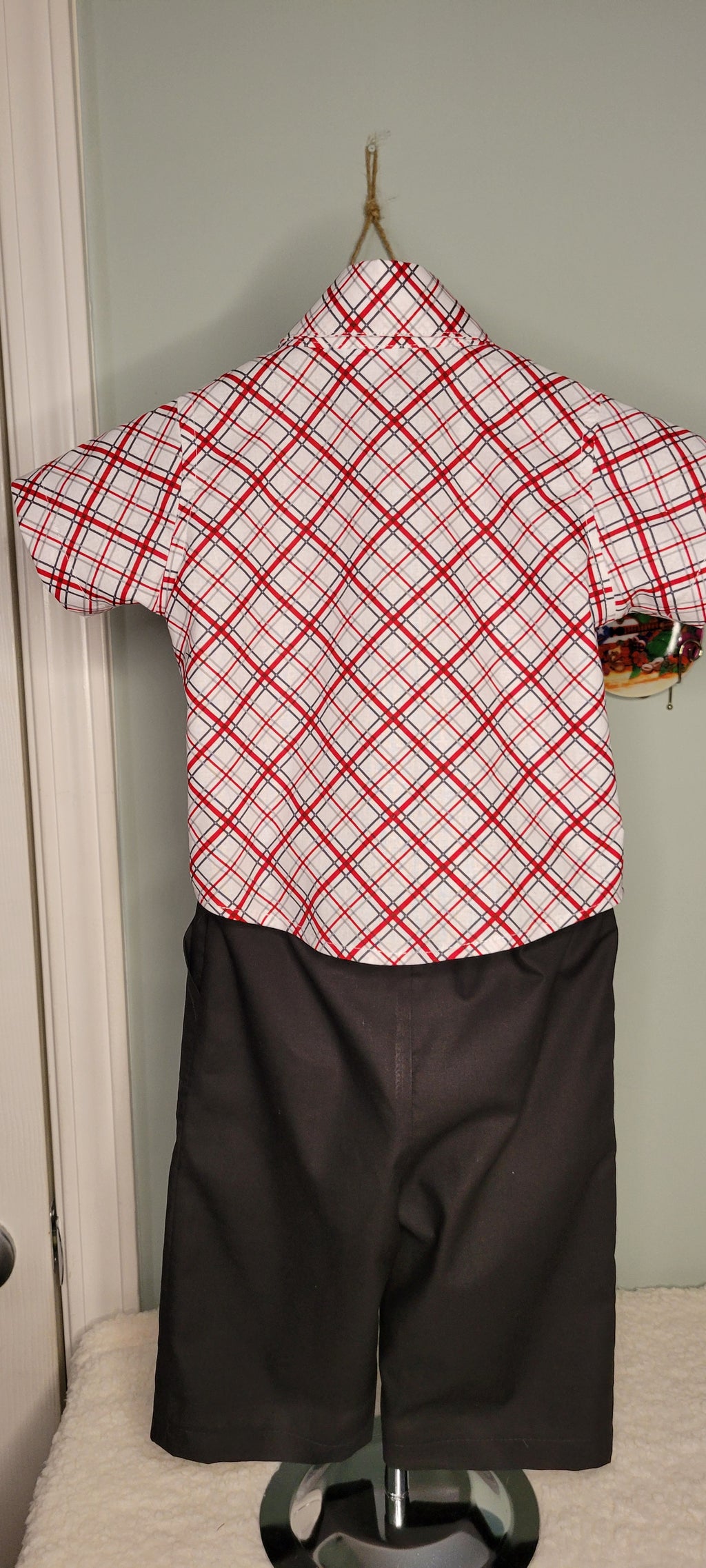 Luigi Style Shirt and Pants Set