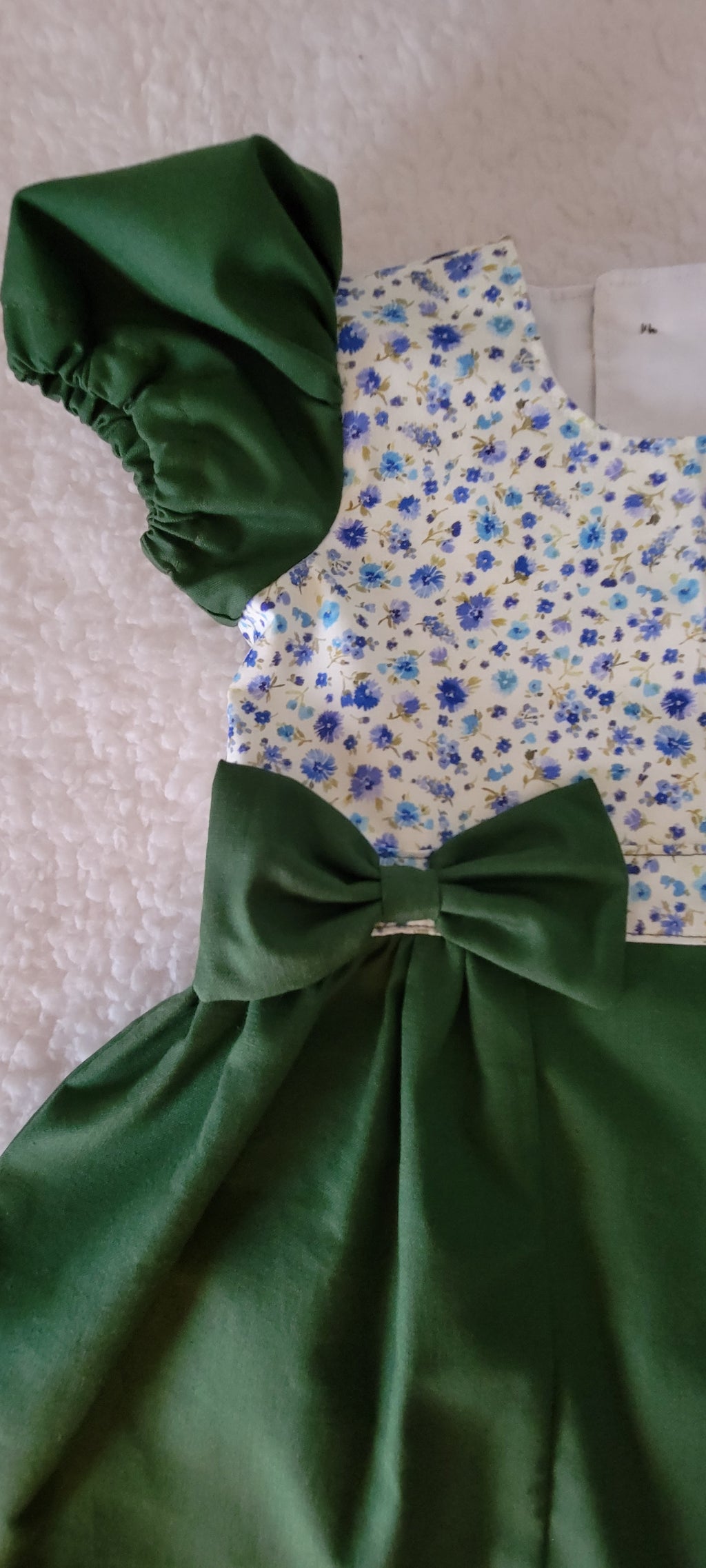 Bowie Green Dress Set