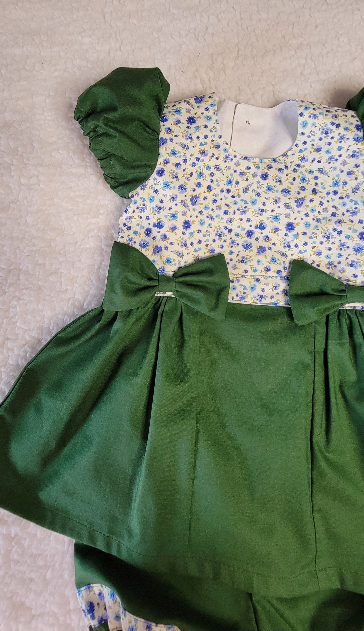 Bowie Green Dress Set