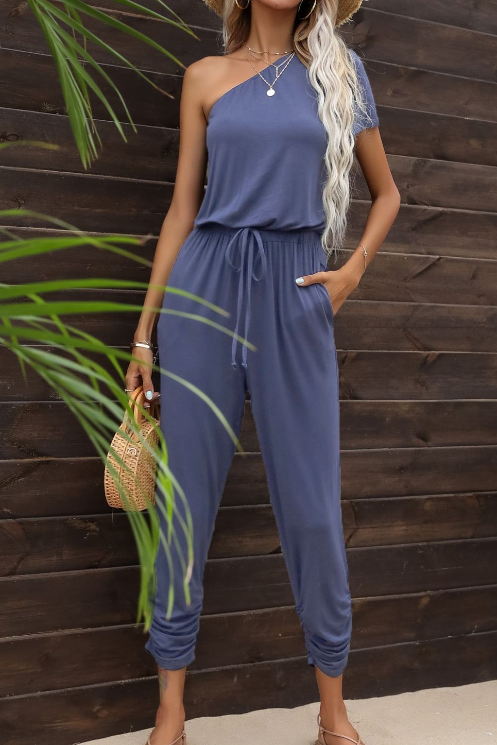 Sophie One Shoulder Jumpsuit