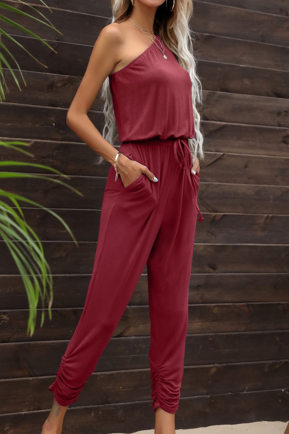 Sophie One Shoulder Jumpsuit