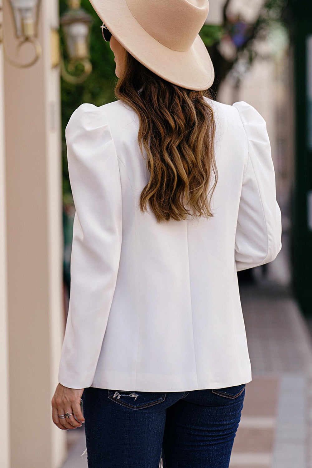 Classy Puff Sleeve Blazer