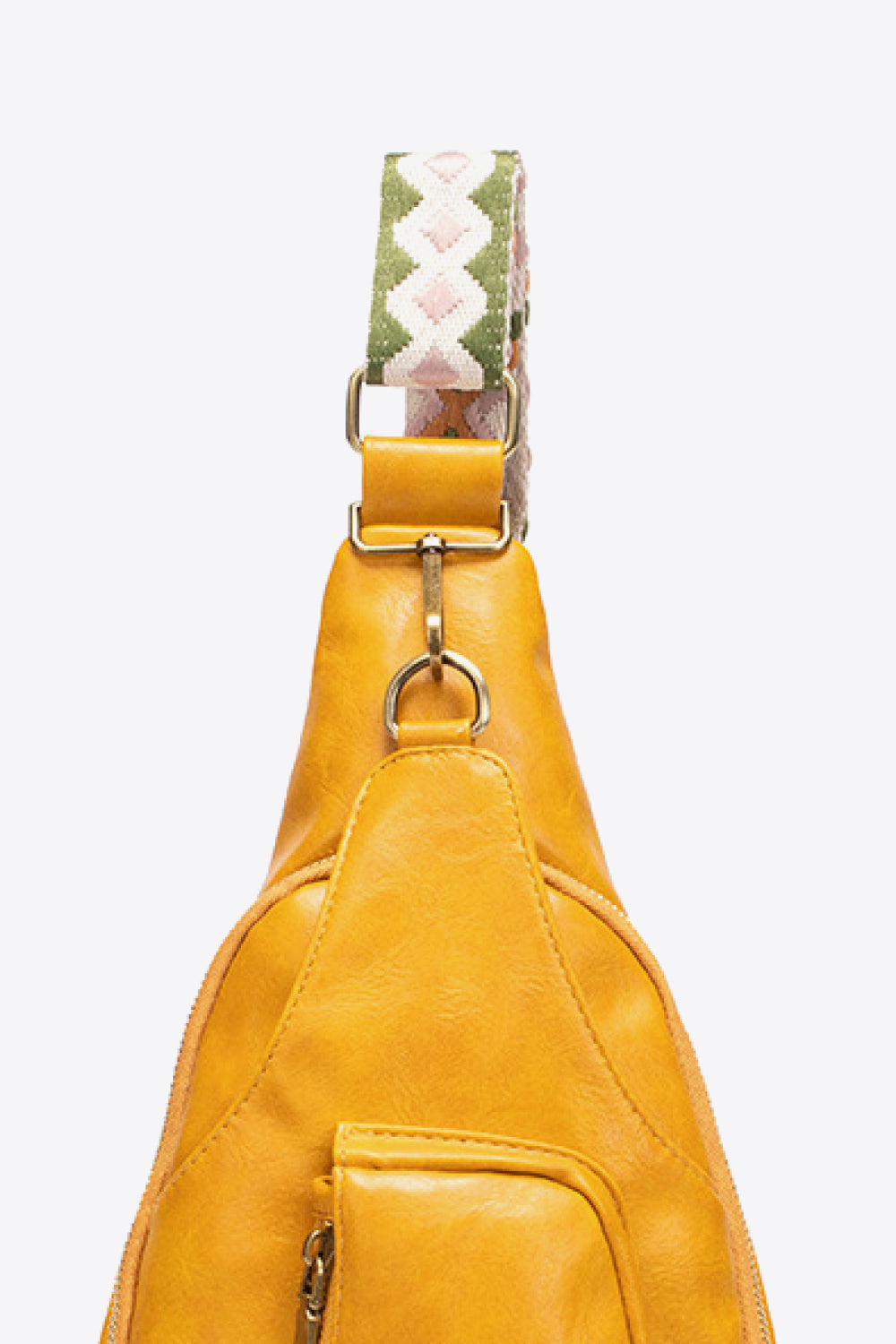 Adjustable Leather Sling Bag