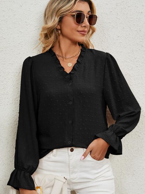 Madeline V-Neck Blouse