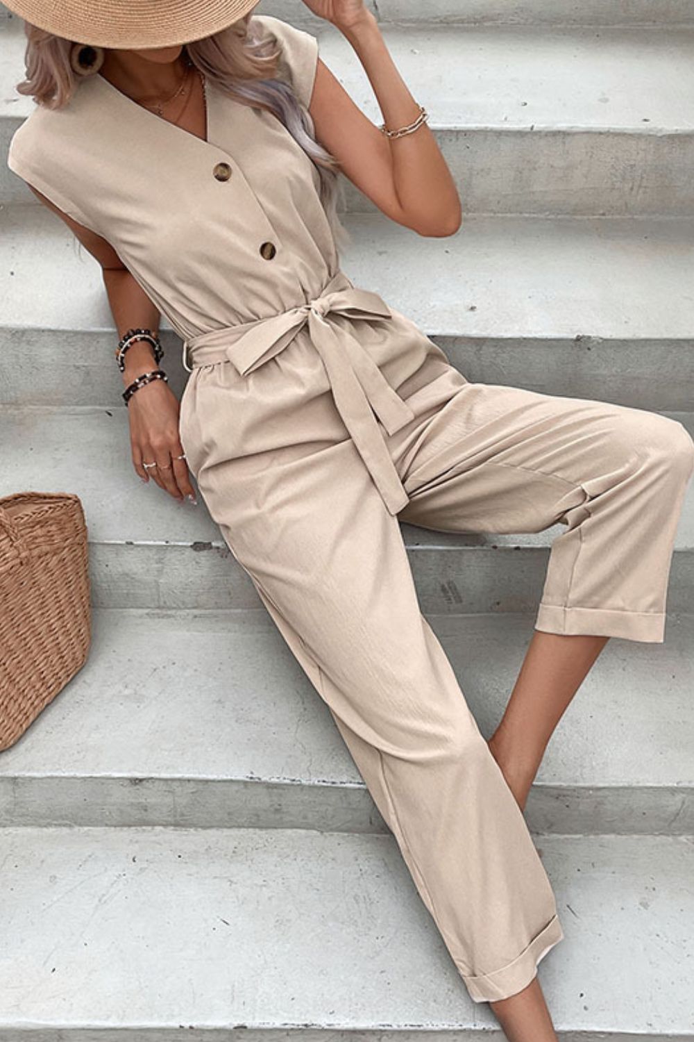 Sandy Sand Jumpsuit