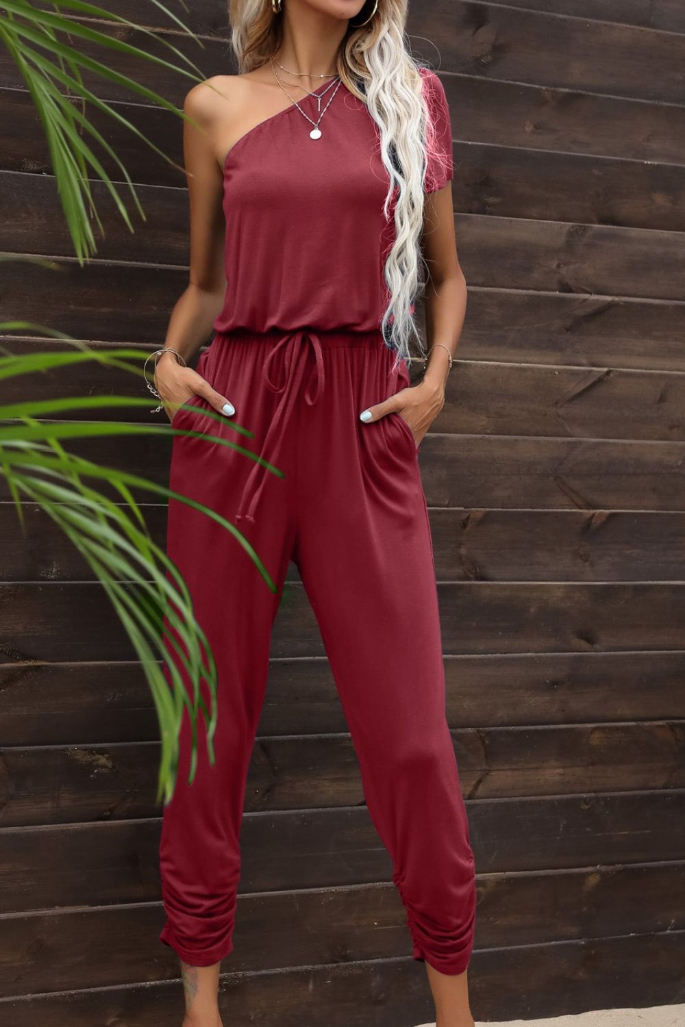 Sophie One Shoulder Jumpsuit