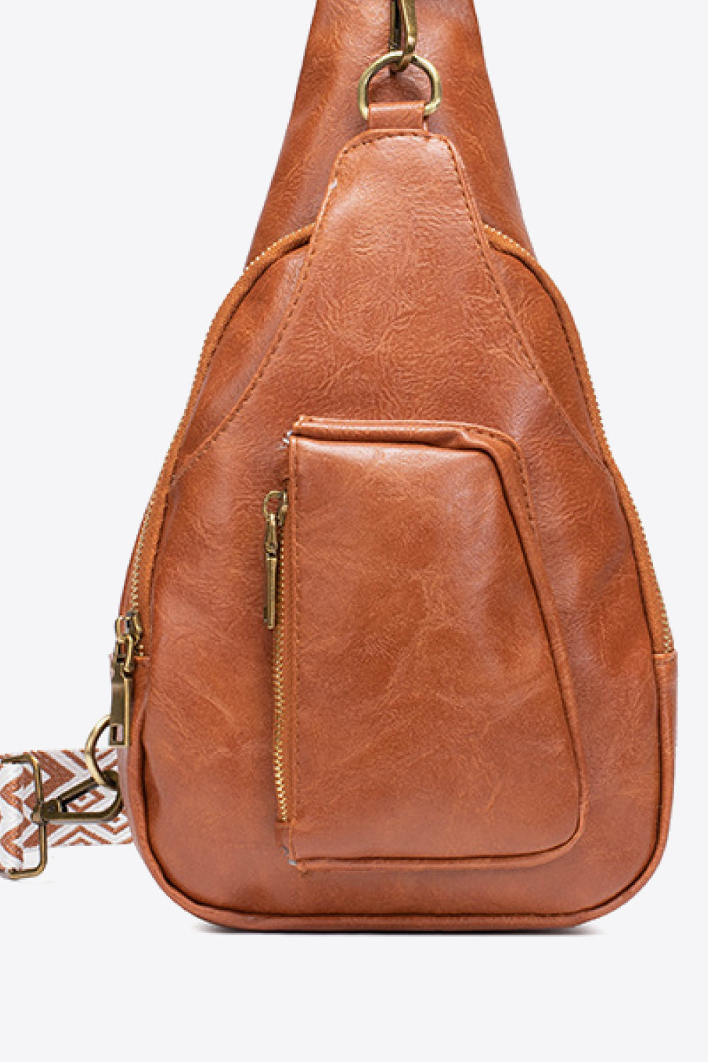 Adjustable Leather Sling Bag