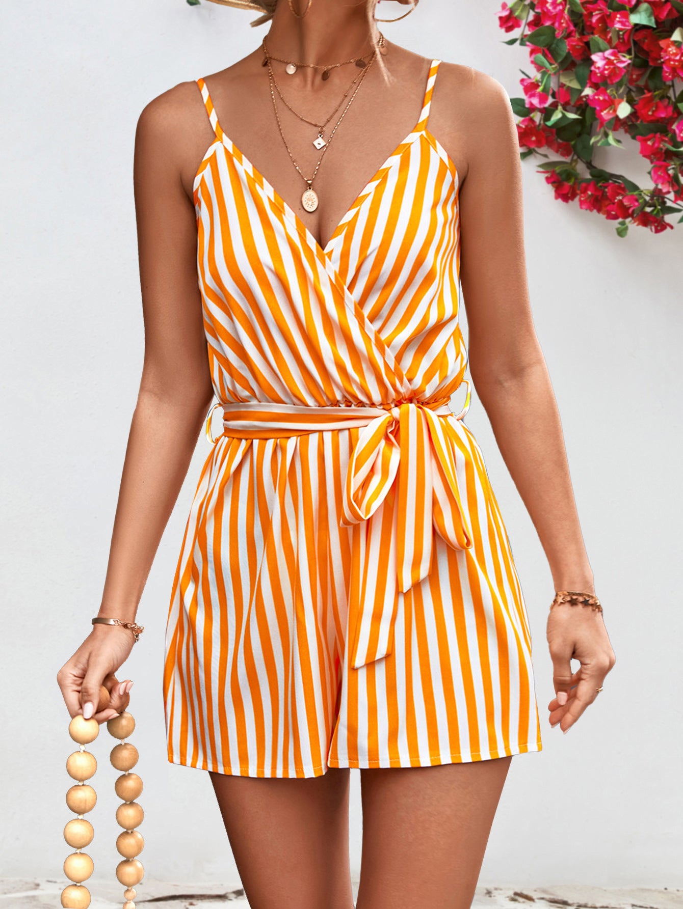 Patty Belted Romper