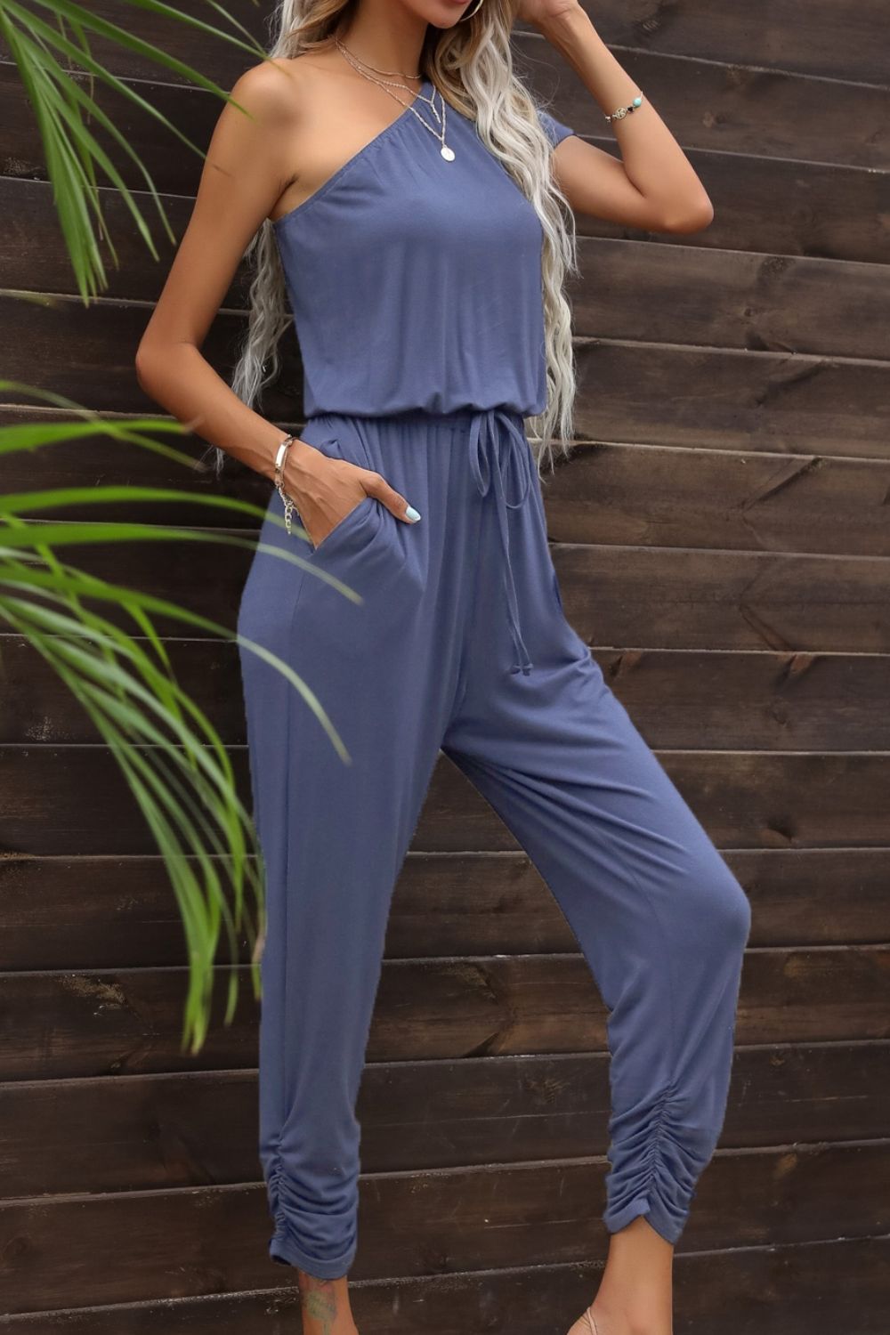 Sophie One Shoulder Jumpsuit