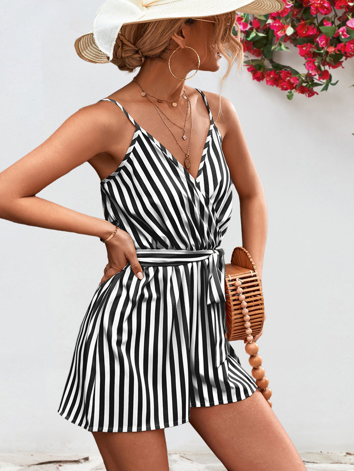 Patty Belted Romper