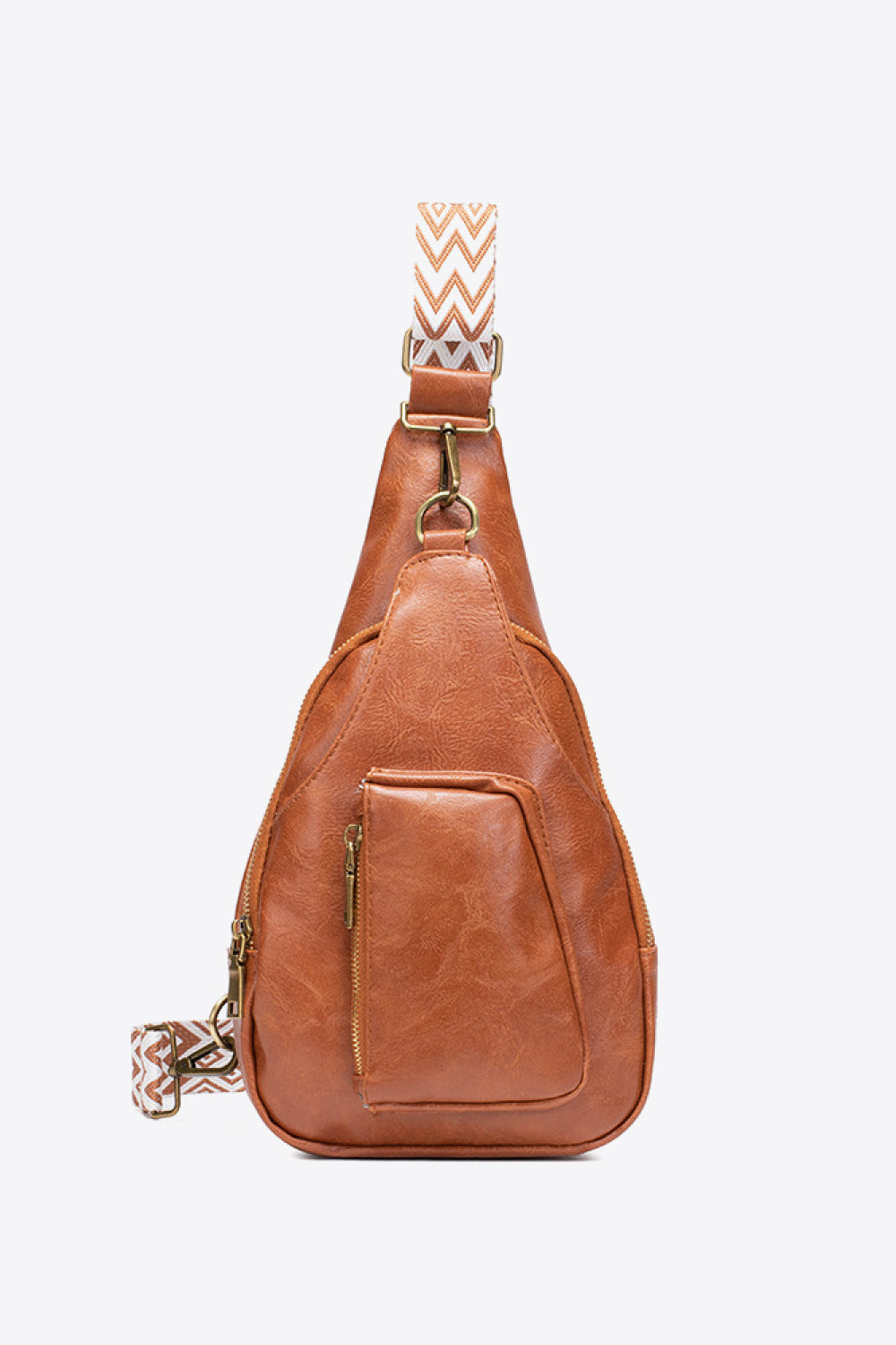 Adjustable Leather Sling Bag