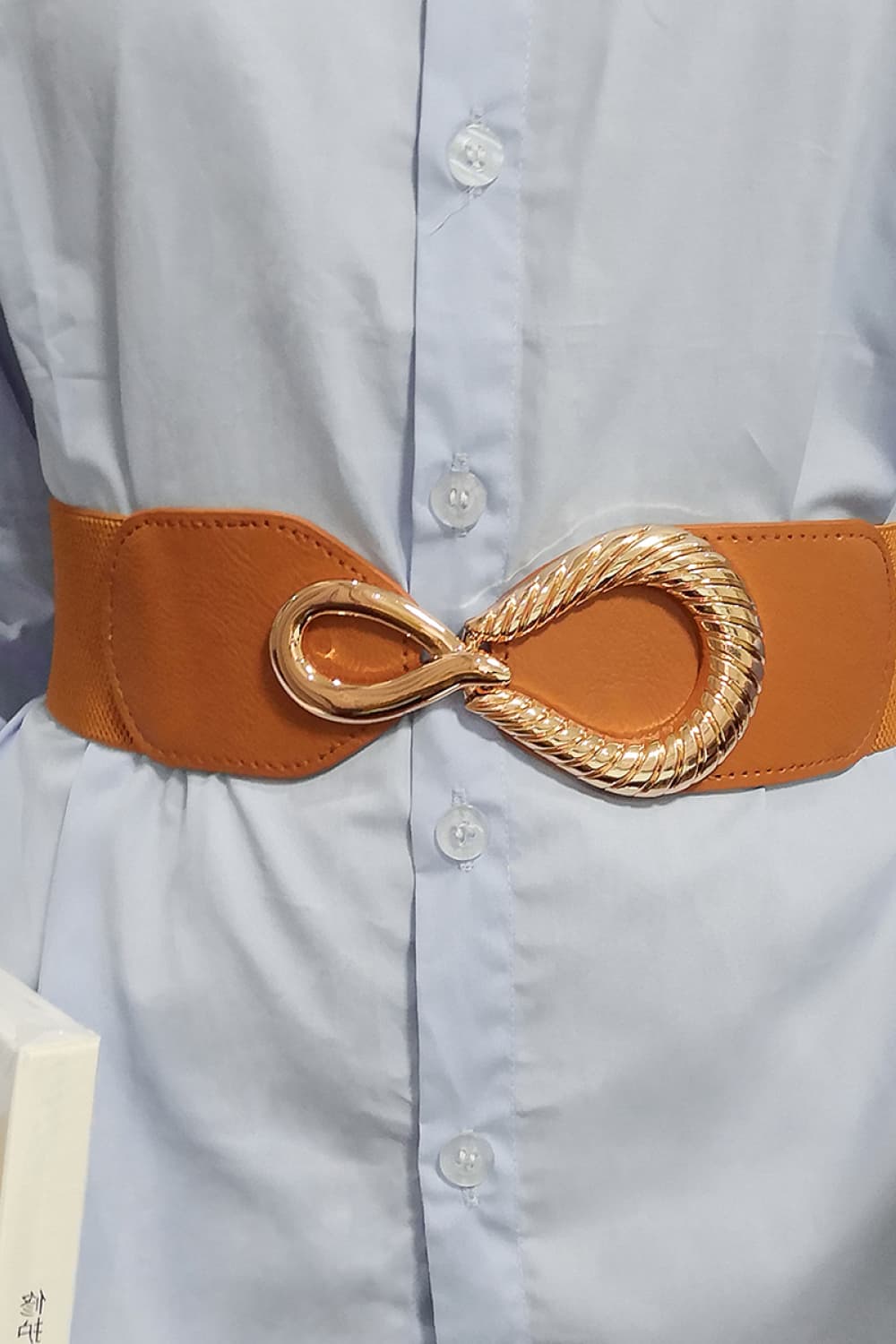 Infinity Buckle Elastic Belt