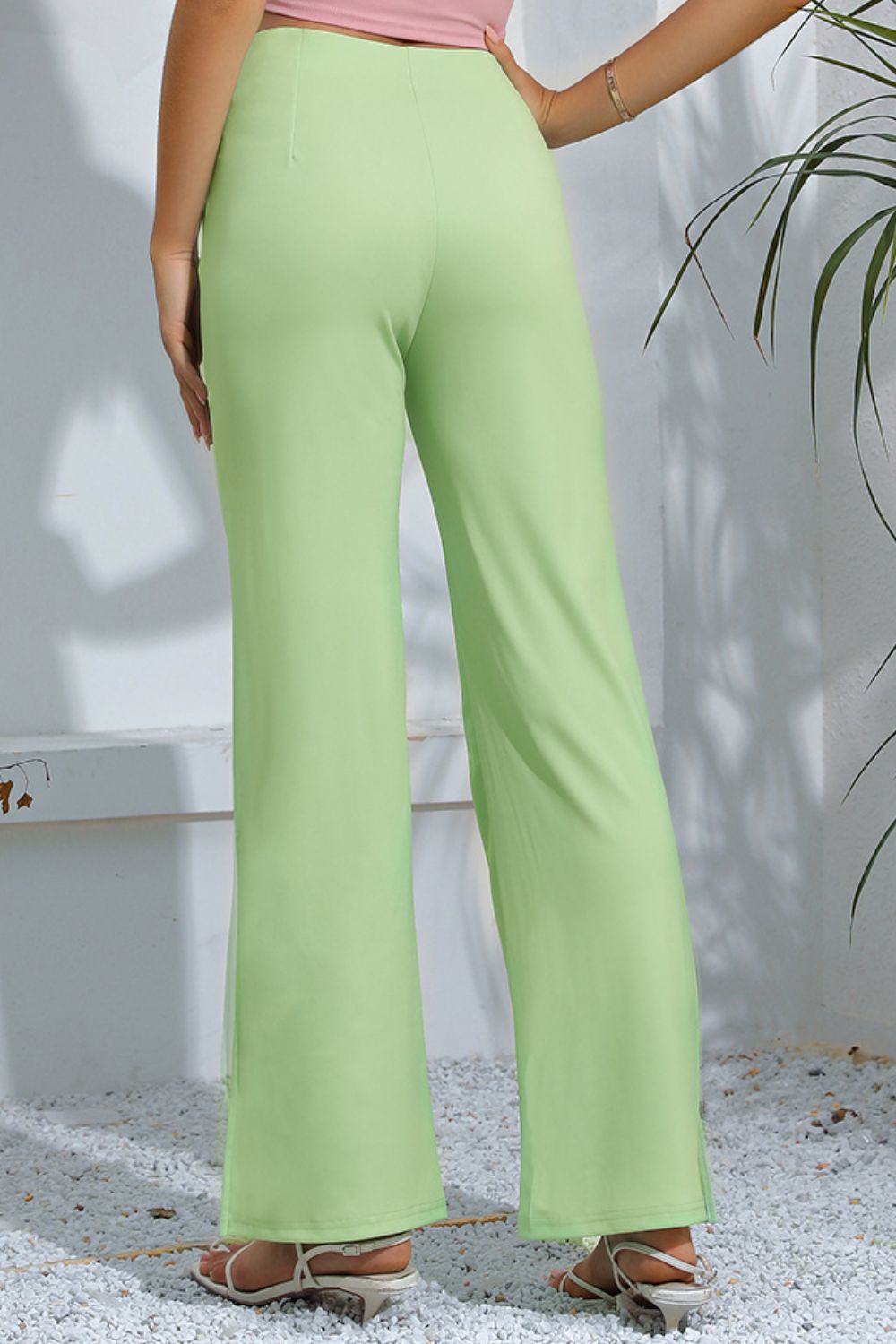 Mint Slit Pants