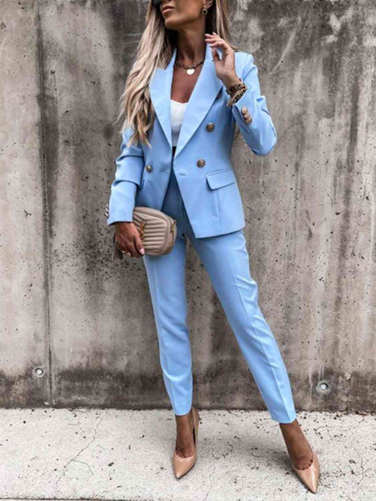 Wendi Casual Blazer and Pants Set