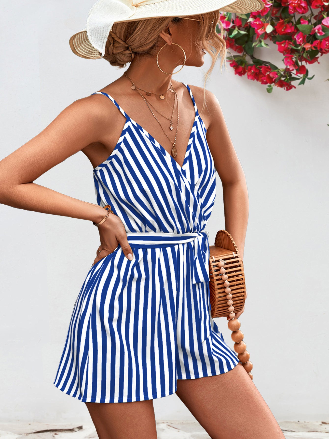 Patty Belted Romper