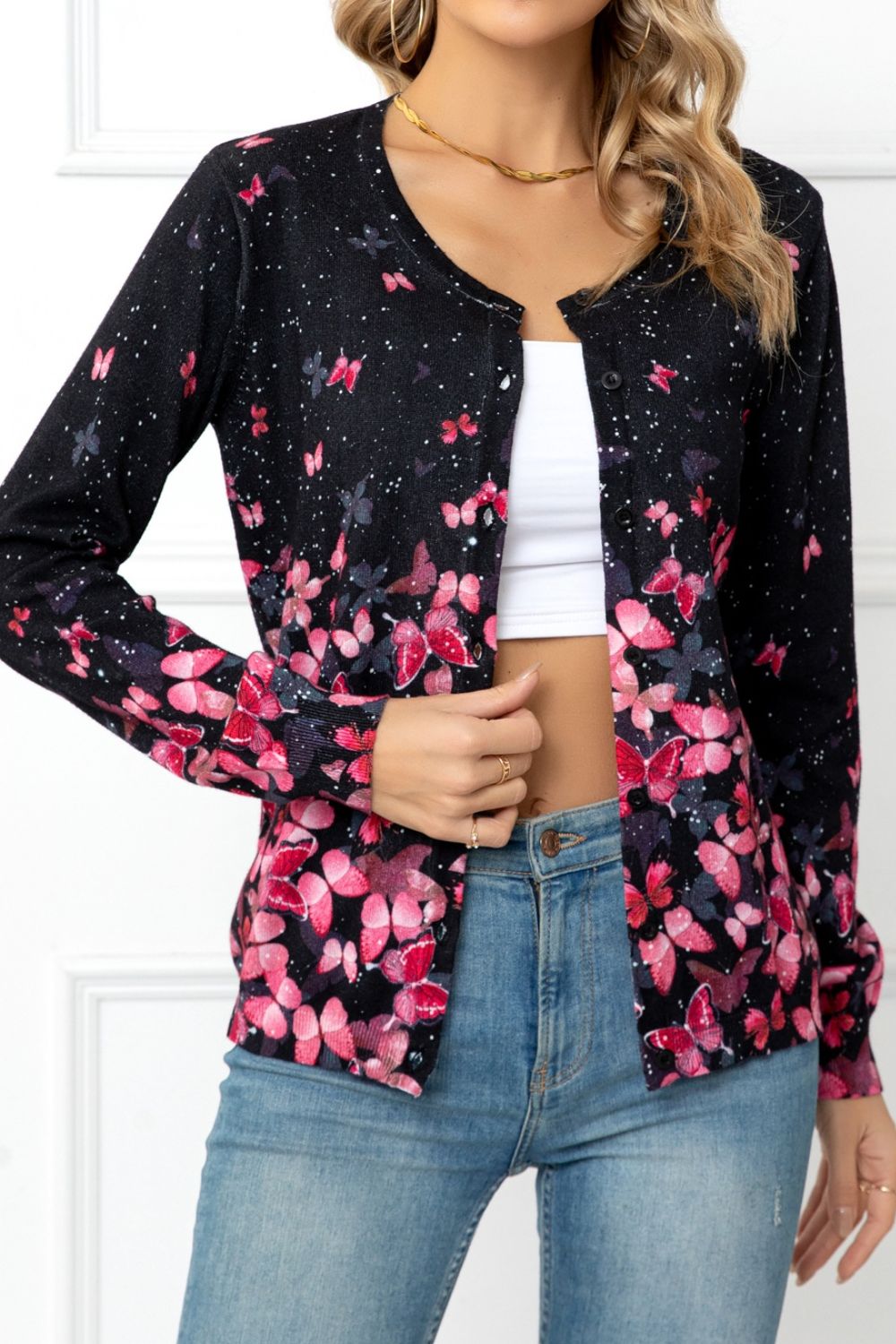 Floral Barbie Cardigan