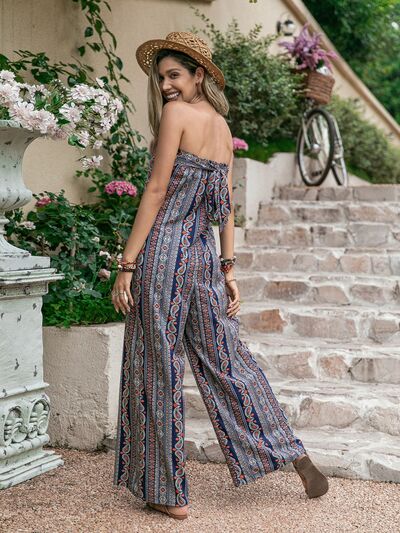 Boho Wide Leg Jumpsuit