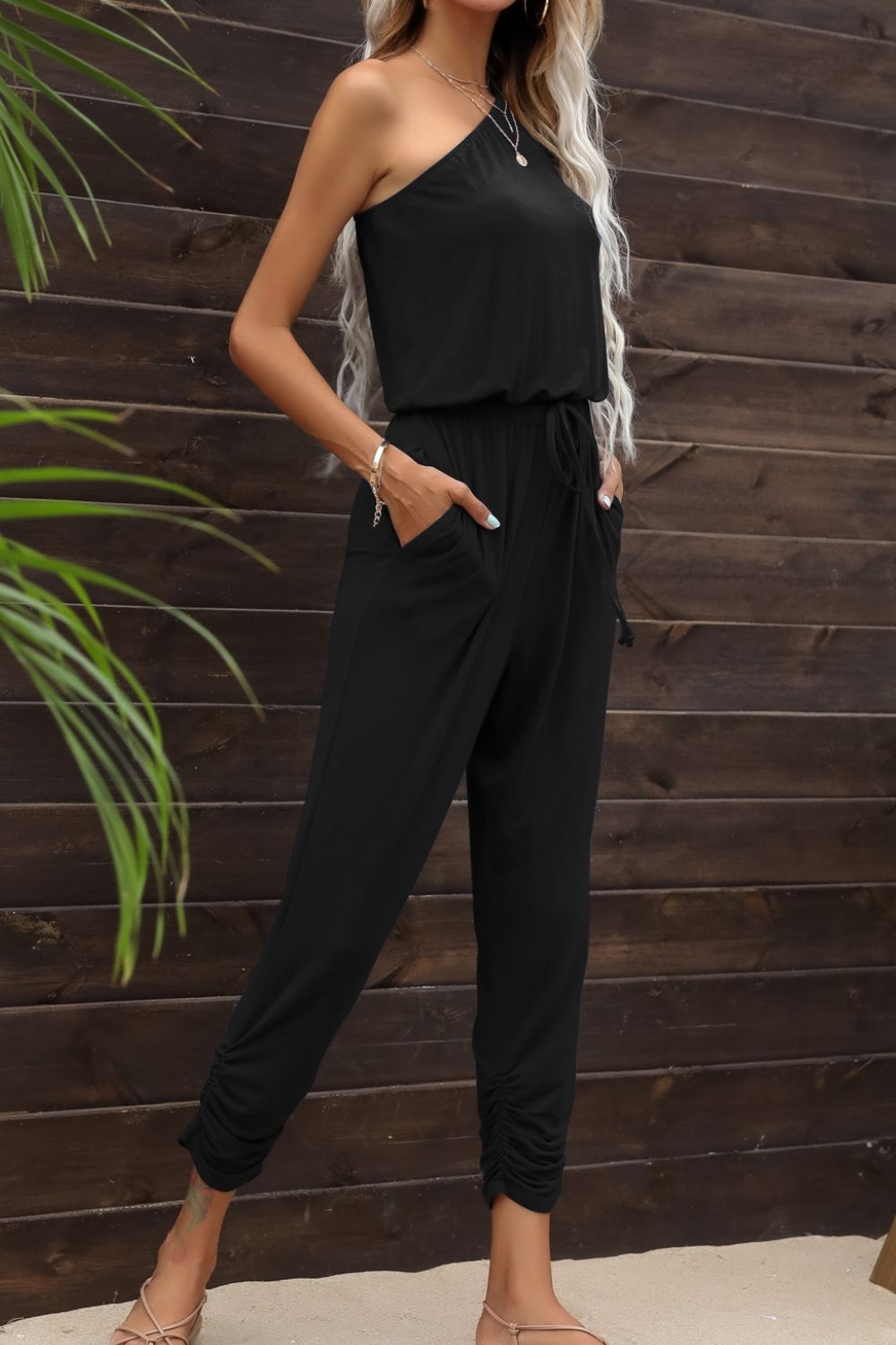 Sophie One Shoulder Jumpsuit