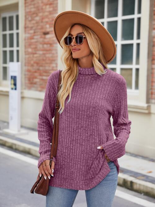 Odessa Slit Knit Top