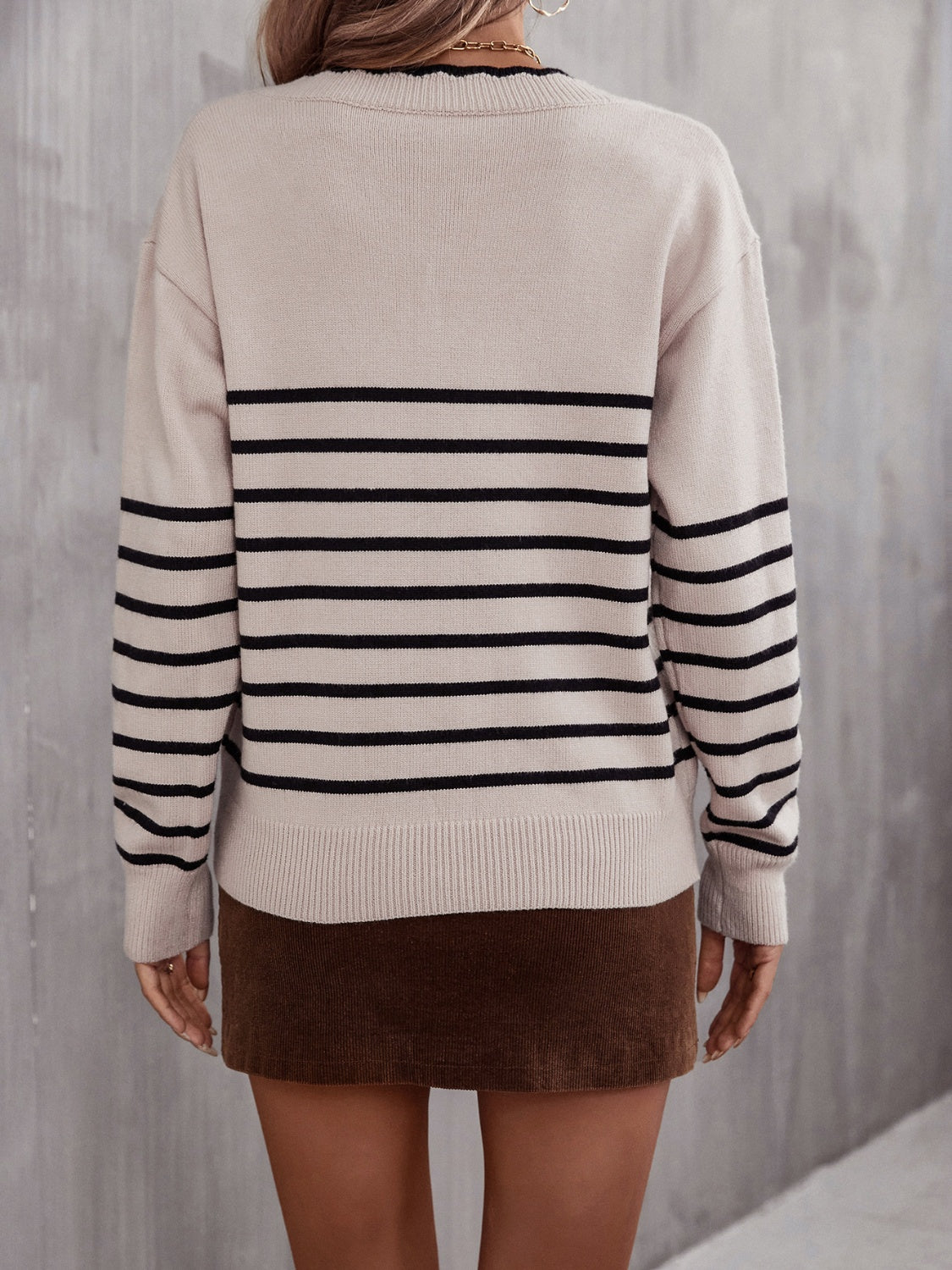 Michelle Shoulder Sweater