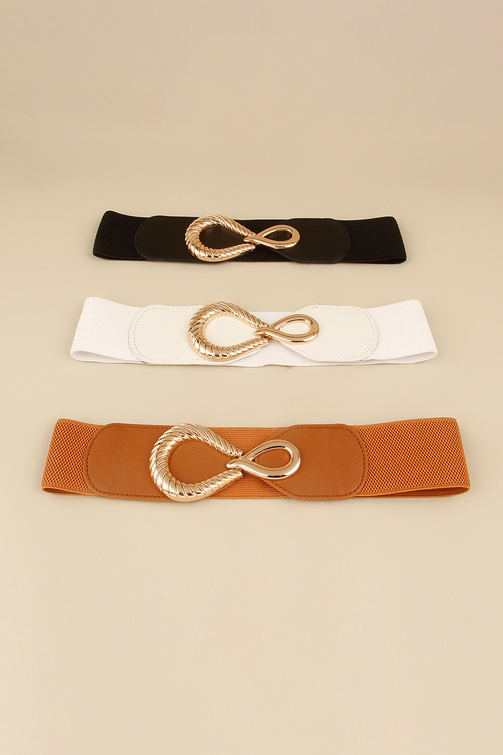 Infinity Buckle Elastic Belt