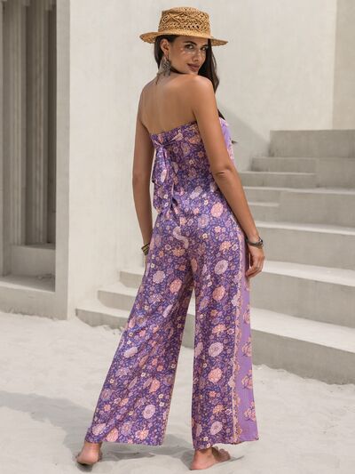 Boho Wide Leg Jumpsuit