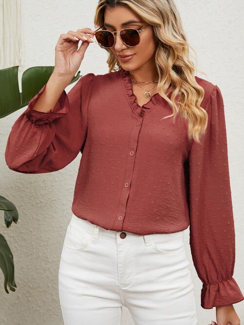 Madeline V-Neck Blouse