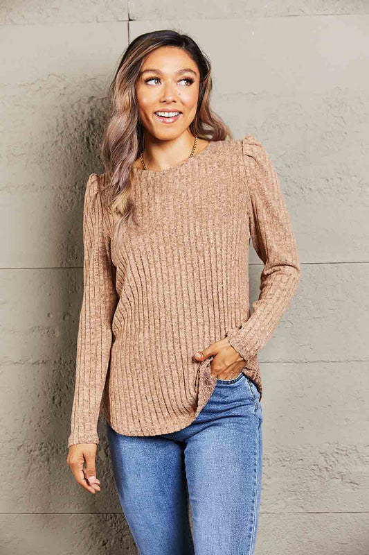 Sully Ribbed Top